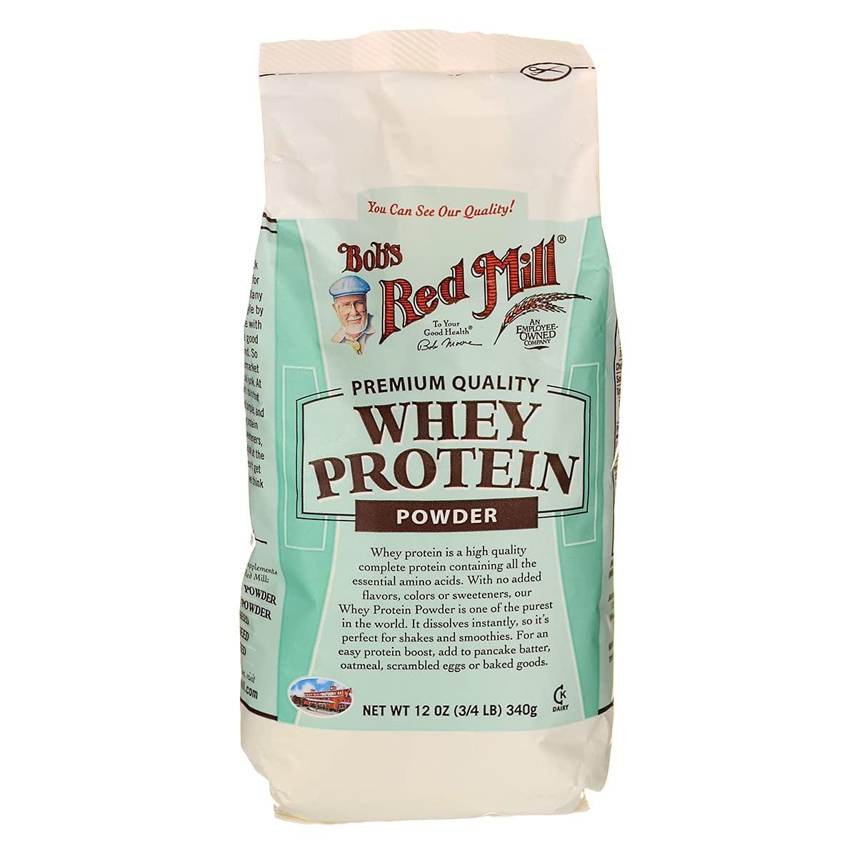 Bob\'s Red Mill Bob\'s Red Mill Whey Protein Powder 12 Ounce (340 g) Pkg (3 Packs)