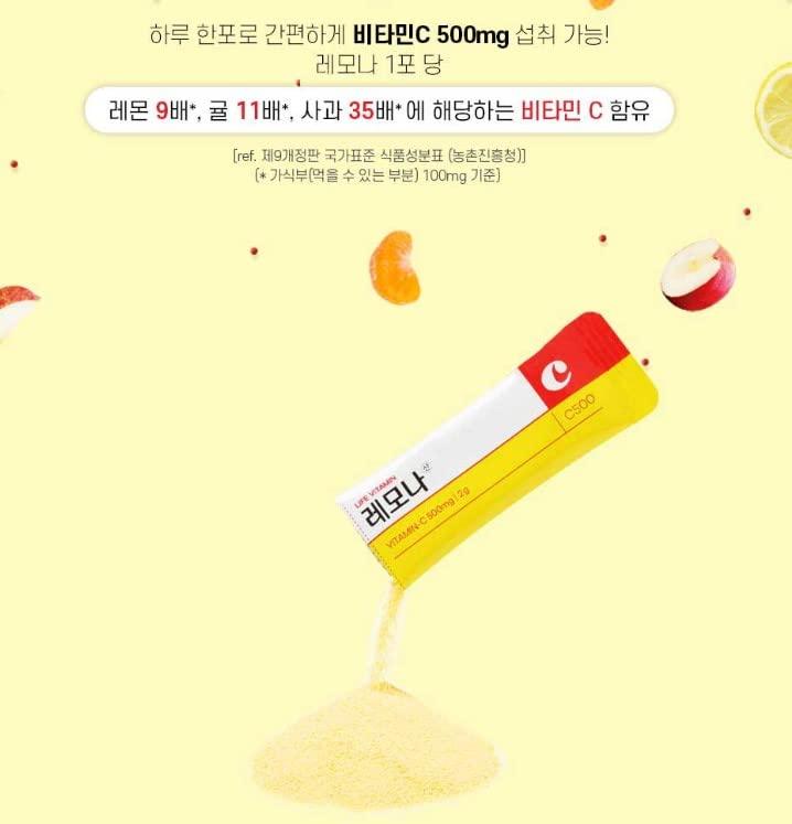 Kyung Nam Pharm Kyung Nam Pharm LEMONA Vitamin C 500mg, (2 Box)