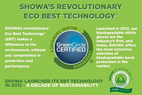 SHOWA SHOWA N-Dex 8005PF Disposable Nitrile Glove, Powder Free, X-Large (Pack of 50)