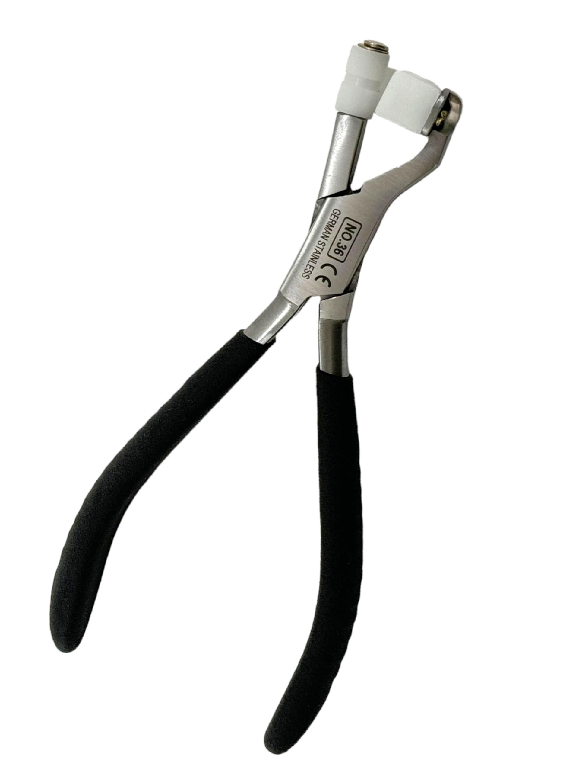 ArtLab Premium -Nose Pad Arm Adjusting Pliers Eyeglass Arms Frame Eyeglasses Nose Pad Remover, Multi-purpose Optical Optician Tool for Glasses Repair Assembling & Adjusting (Frame & Rim Bending Plier)