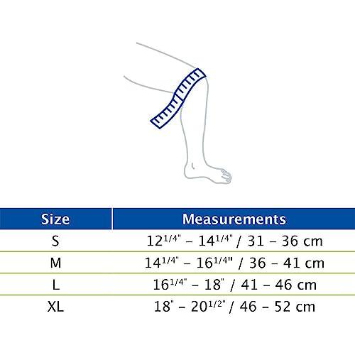 Actimove Actimove Everyday Supports Knee Brace, Closed Patella | Compression Sleeve for ACL, MCL Injury Recovery & Maximum Knee Support for Men and Women | Fits Right and Left Side, Beige, Small