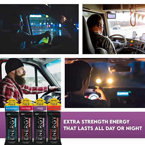 Newtrition NewTrition Extra Strength Energy Shots, Caffeine Energy Shots with Vitamin B & Amino Acids, Sugar-Free Vitamin Energy Shot, 1.7 fl oz, Mixed Flavors, 12 Count