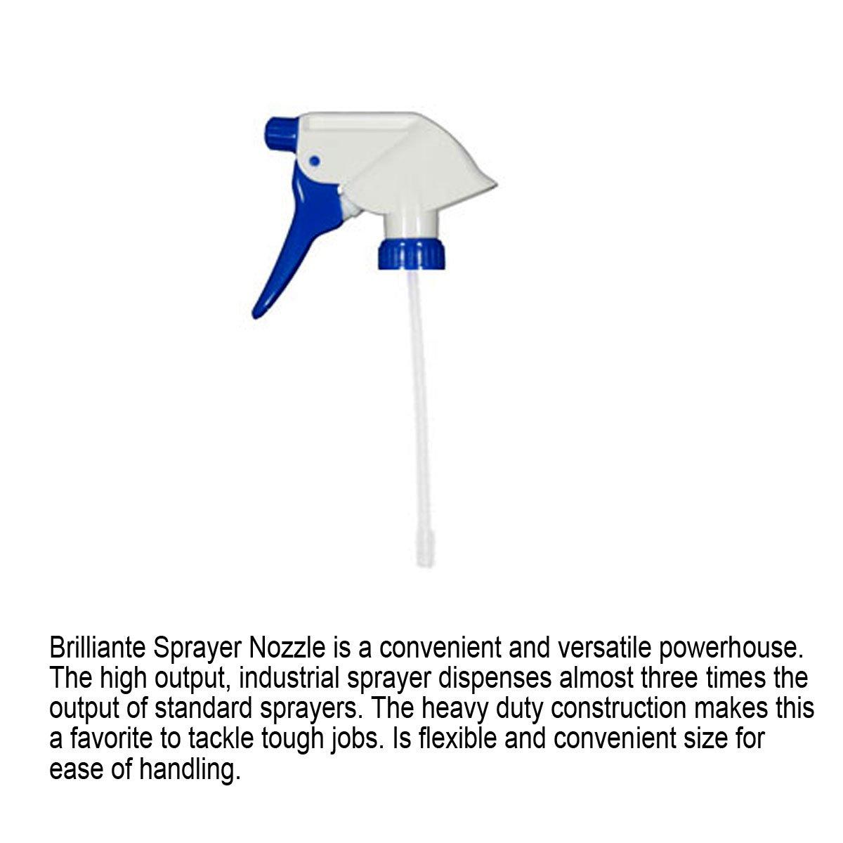 BRILLIANTÉ BRILLIANTÉ Crystal Chandelier Cleaner Manual Sprayer 32oz Environmentally Safe, Ammonia-Free, Drip-Dry Formula, Made in USA (1)