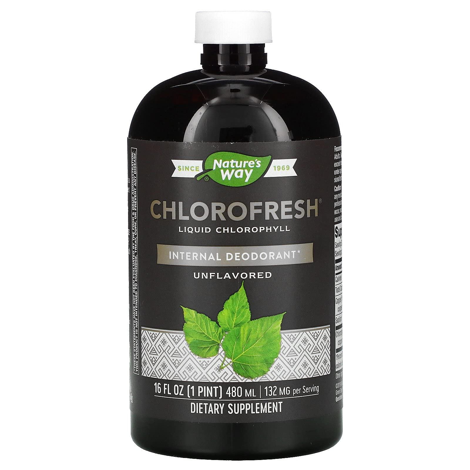 Nature's Way Nature's Way Chlorofresh Liquid Chlorophyll Internal Deodorant, unflavored 16 oz