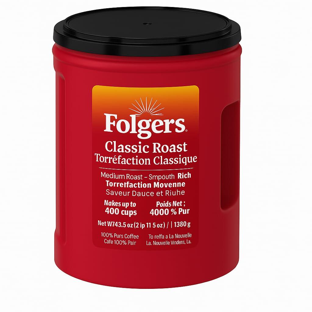 Generic Folger Classic Roast Ground Coffee (43.5 oz.) - 1 Pack