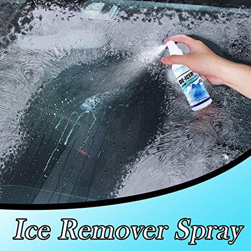 MAMaiuh De-icer Windshield Trigger Spray No harming Your car’s Glass or Paint Finish,Spray De-Icer Ice Remover Spray for Windows, Mirrors, Key Locks, latches and More (30ML)