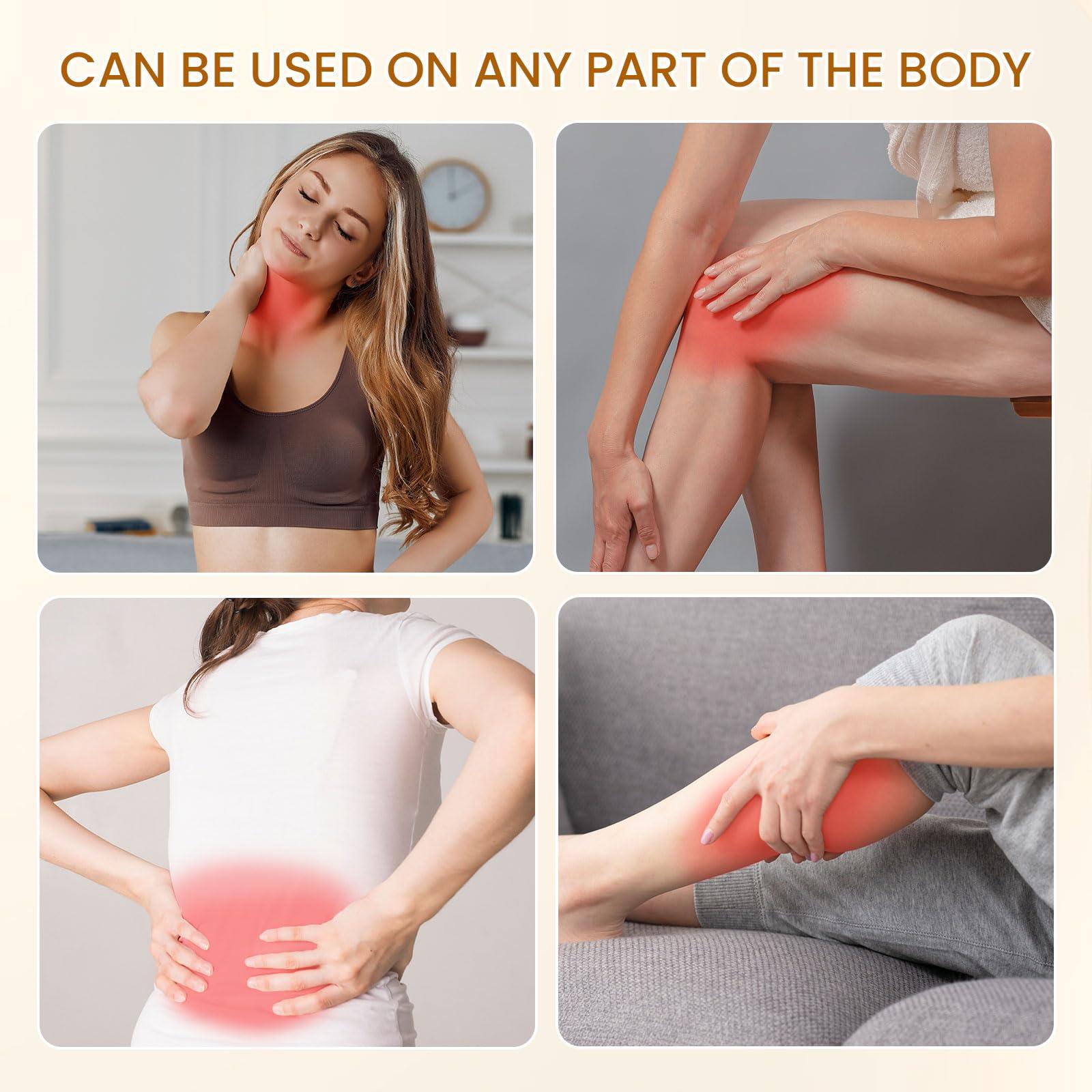 Devowellte 7 Colors LED Red Light Therapy Lamp with Stand & 7 Color Red Light Therapy Lamp with Base