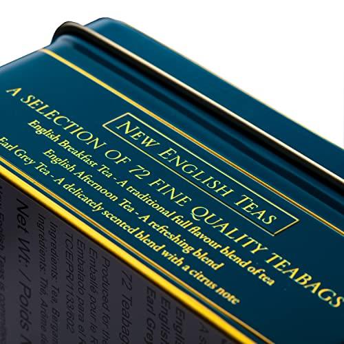 New English Teas New English Teas Song Thrush & Berries Tea Tin with 72 Assorted English Teabags