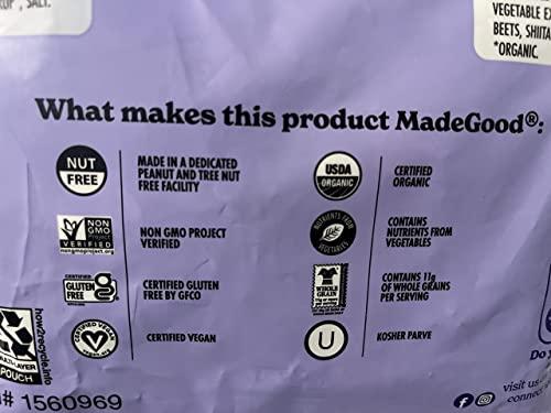 Made Good MadeGood Organic Granola Minis 24-Bag Organic Snack Variety Pack, Gluten Free Mon GMO Vegan Nut Free Individually Wrapped Snack Packs