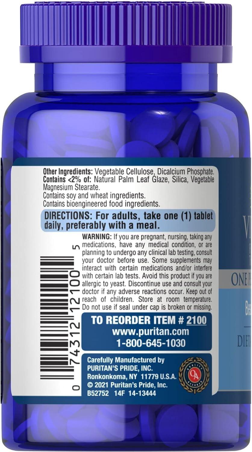 Puritan's Pride Puritan's Pride Vitamins for The Hair-60 Coated Tablets