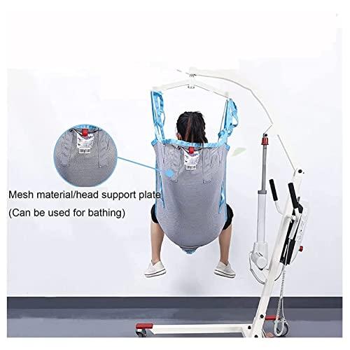 LUSIGA LUSIGA Full Body Mesh Patient Lift Sling, Full Body Patient Lift Sling, Lifting Aid Straps for Transfer, Toileting Transfer Slings for Home Use 600 Lbs Weight Capacity