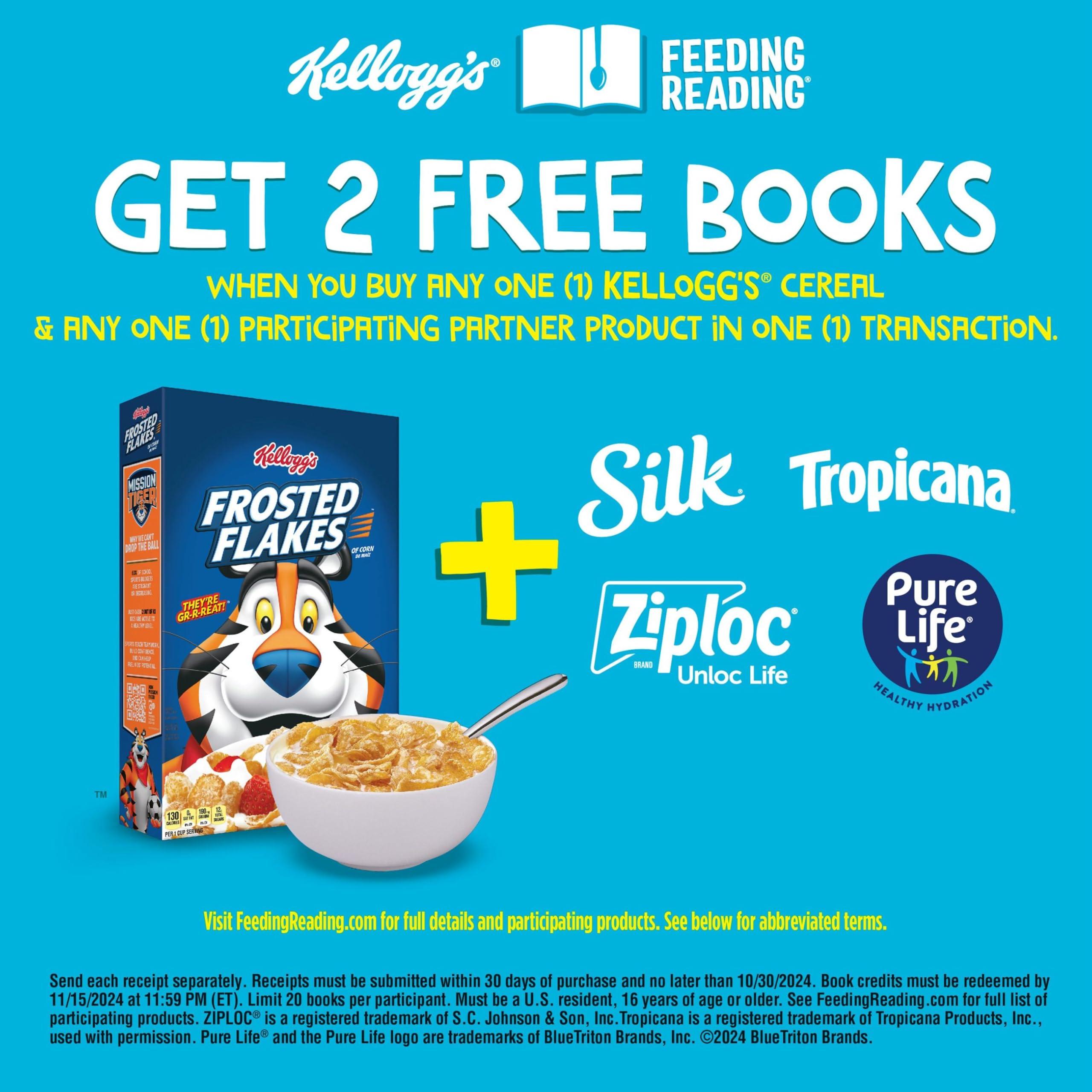 Frosted Mini-Wheats Frosted Mini-Wheats Breakfast Cereal, Kids Cereal, Family Breakfast, Original (4 Boxes)