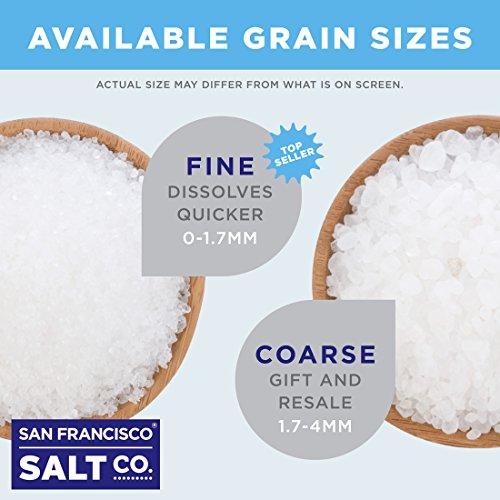 Minera Minera Dead Sea Salt, 100% Pure & Natural, (2 x 5 lbs.) Fine Grain (0-1.7 mm) Bulk Bag, Easily Dissolving Dead Sea Salts for Soaking & Bathing, Skin Nourishing Fine Sea Salt, Unscented