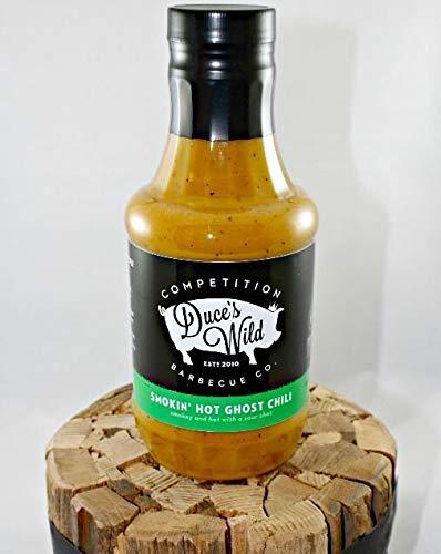 Duce's Wild BBQ Duce's Wild Smokin' Hot Ghost Chili Mustard BBQ Sauce