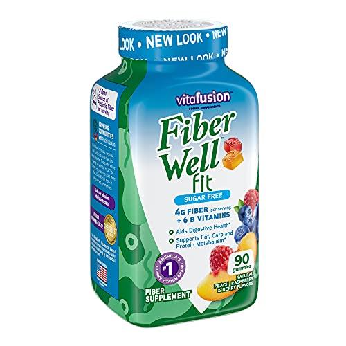 Vitafusion Vitafusion Fiber Well Fit Gummies Supplement, 90 Count (Packaging May Vary)