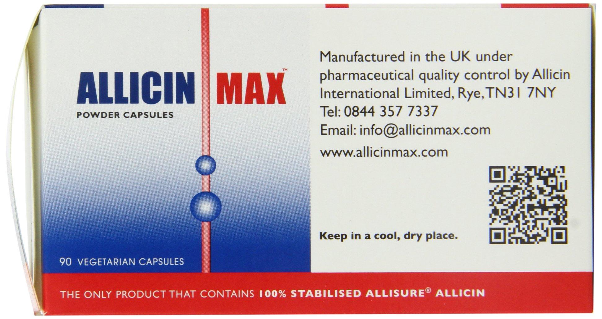 ALLICINMAX Allicin Max 100% Pure Allicin 30 veg caps