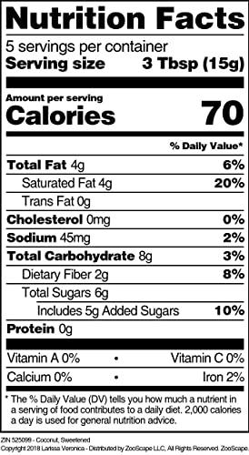 Larissa Veronica Coconut, Sweetened (8 oz, ZIN: 525099)