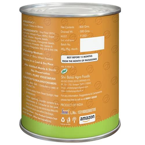 Desi Treat Desi Treat Achari Soya Tikka (Ready to Cook), 800g