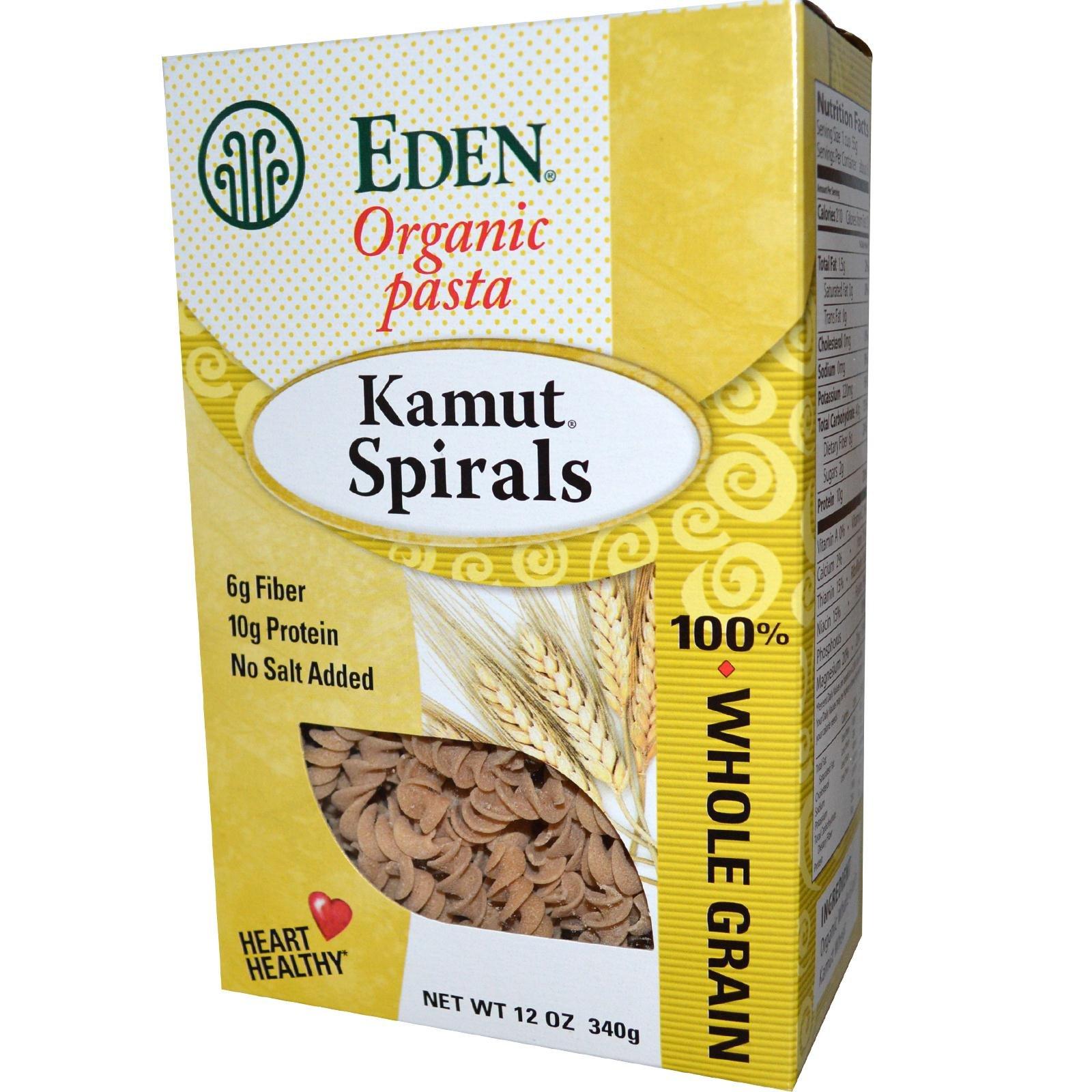 Eden Eden Foods Pasta Kamut Spirals - 12 oz