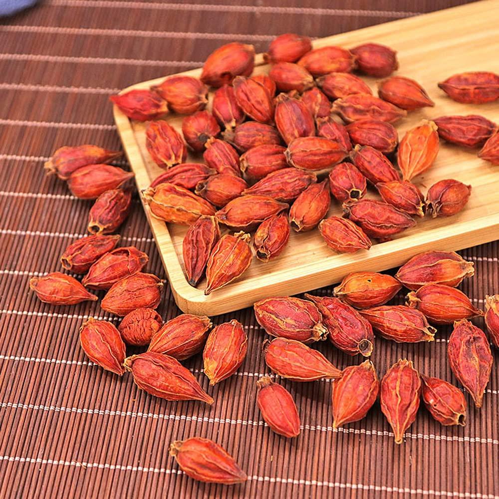 Generic Gardenia JasminoidesGardenia Fruit;Gardenia;Cape Jasmine;Jasmine;Fructus Gardeniae;Zhi Zi;Dried Gardenia;Gardenia Jasminoides Tea (250 g(0.55 Pound))