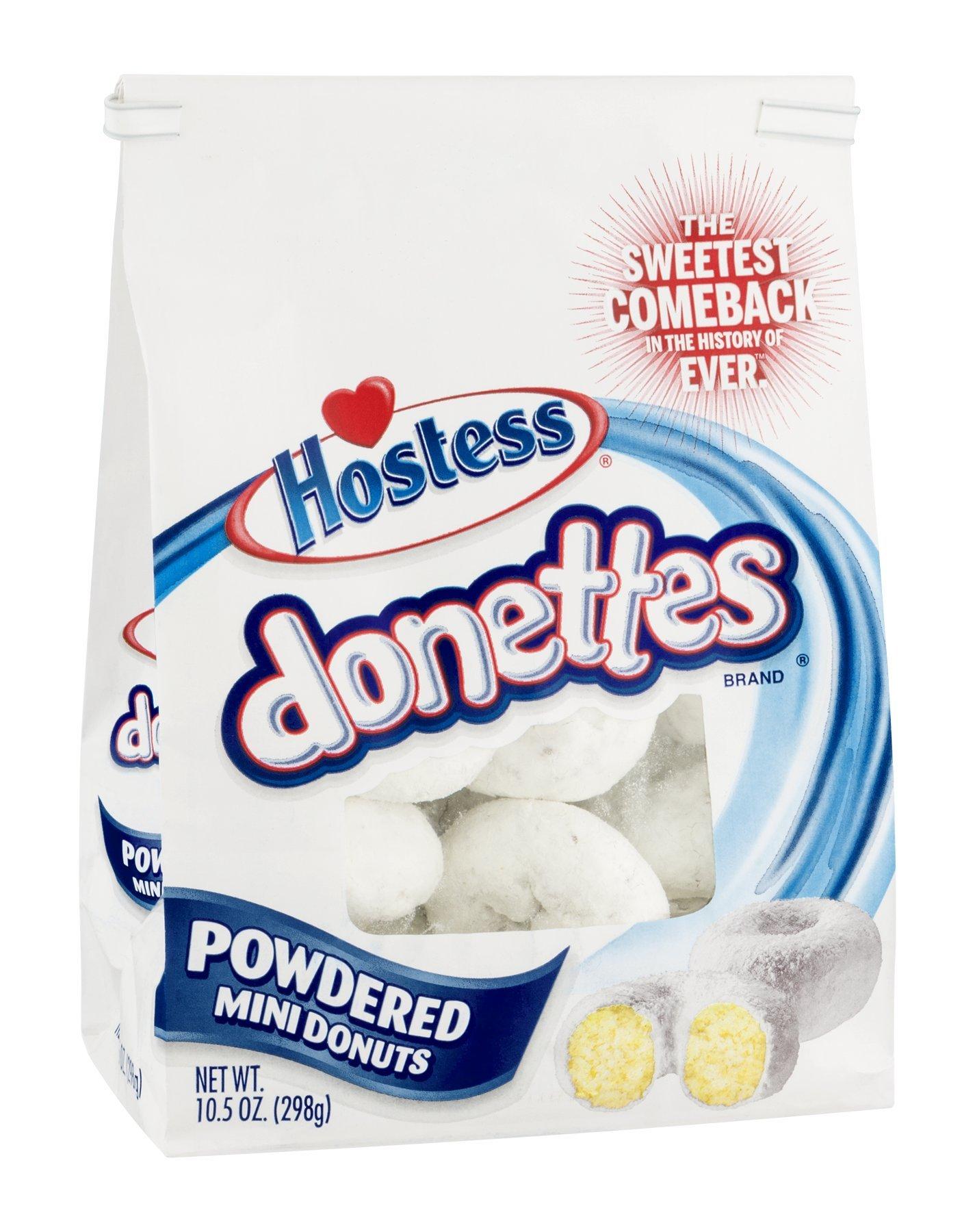 Hostess Hostess Donettes Powdered Mini Donuts 10.5 OZ (Pack of 9)