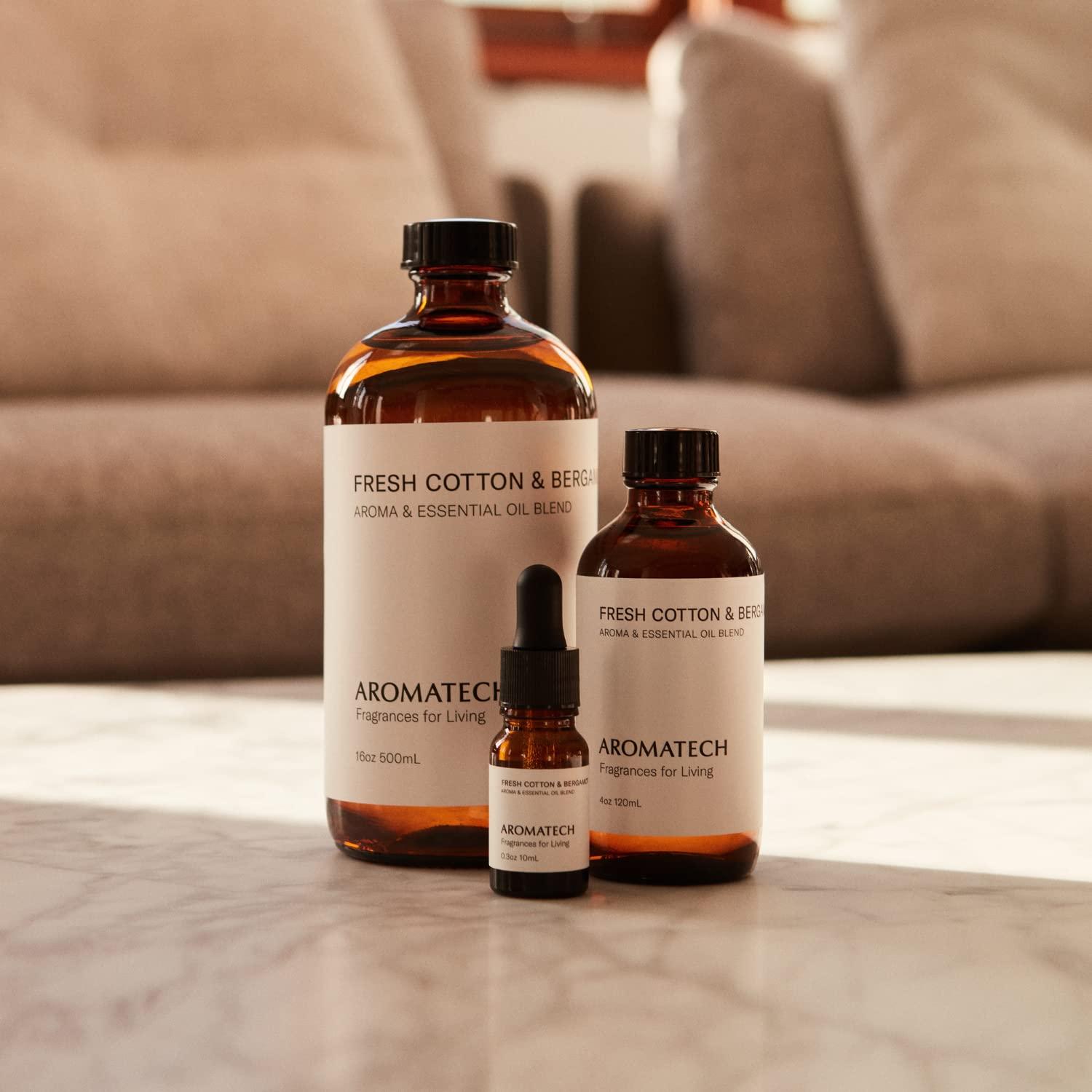 AromaTech AromaTech Fresh Cotton & Bergamot for Aroma Oil Scent Diffusers - 500 Milliliter