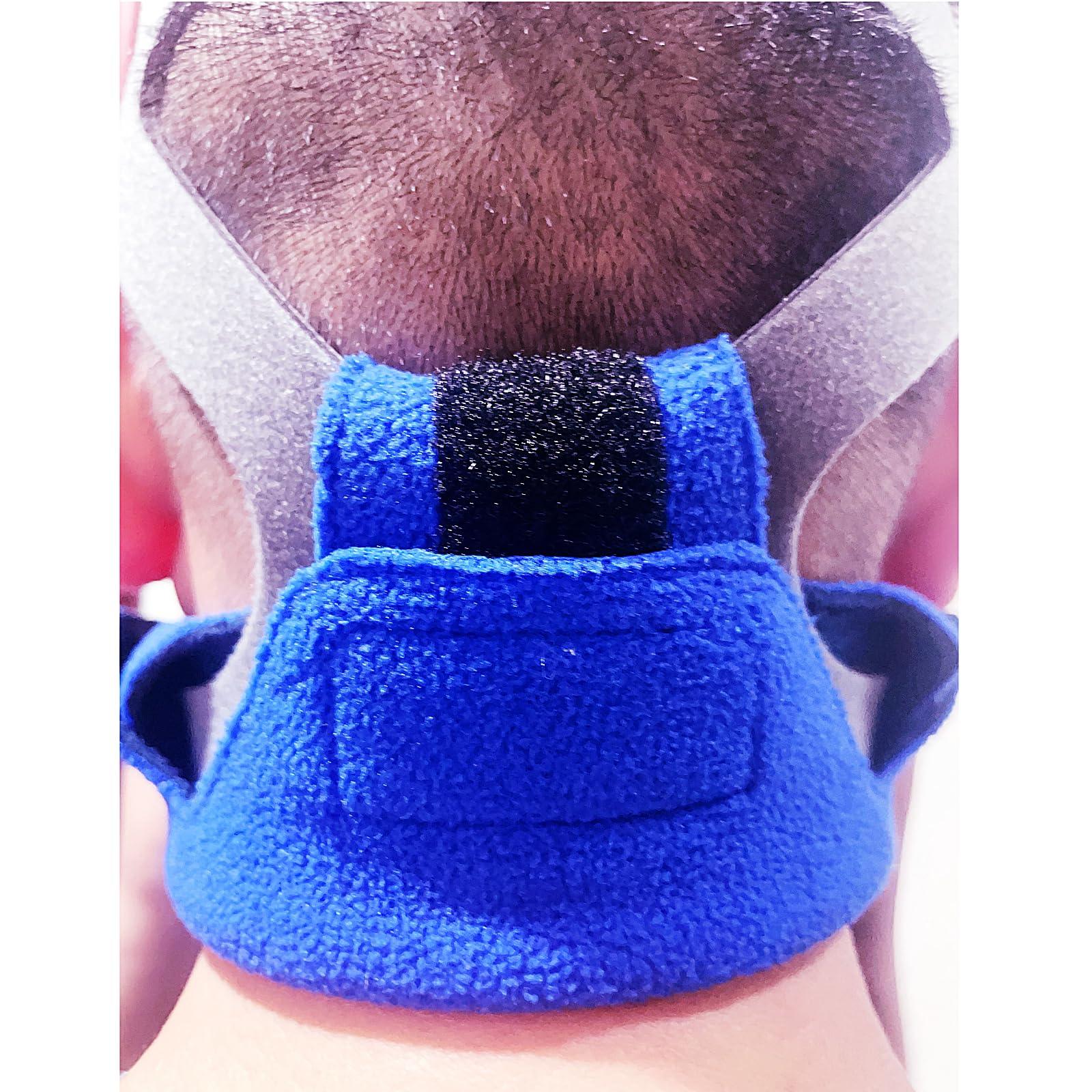 playWooWgo 4 Packs CPAP Strap Covers +1 Pack Neck Comfort Pad CPAP Mask Cover Compatible with Full CPAP Mask to Reduce Headgear Pressure and Cheek Red Marks Extend CPAP Strap Useful Life for CPAP Supplies