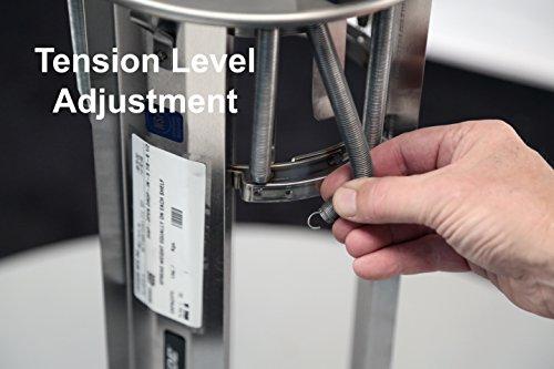 Lakeside Manufacturing Lakeside 4009 Food Service Regular Open Drop-in Plate Dispenser, Stainless Steel (Fully Assembled)