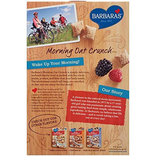 Three Sisters Three Sisters Barbara's Morning Oat Crunch Original Cereal, Heart Healthy, Non-GMO, 14 Oz Box