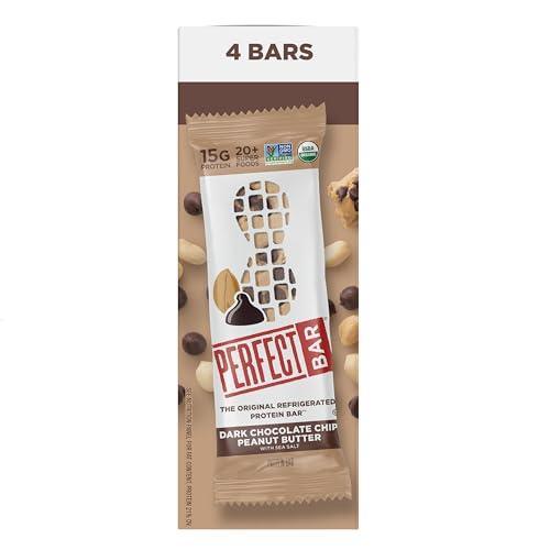 Perfect Bar Perfect Bar Gluten-Free Dark Chocolate Chip Peanut Butter Protein Bar, 4 count, 2.3 oz