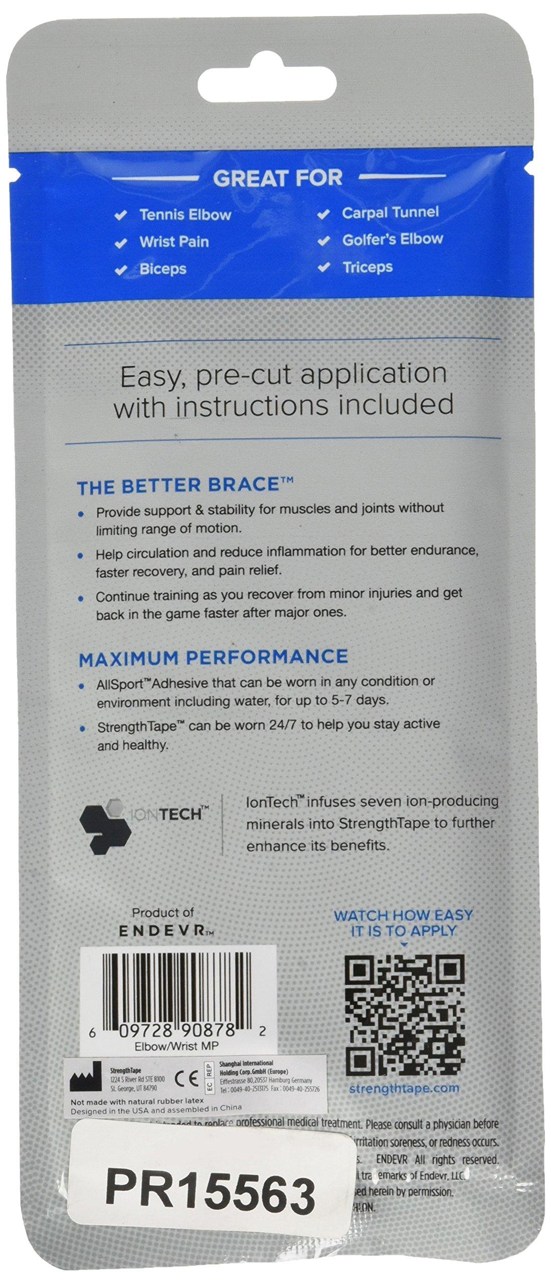 StrengthTape StrengthTape Elbow Wrist Kinesiology Taping Kit