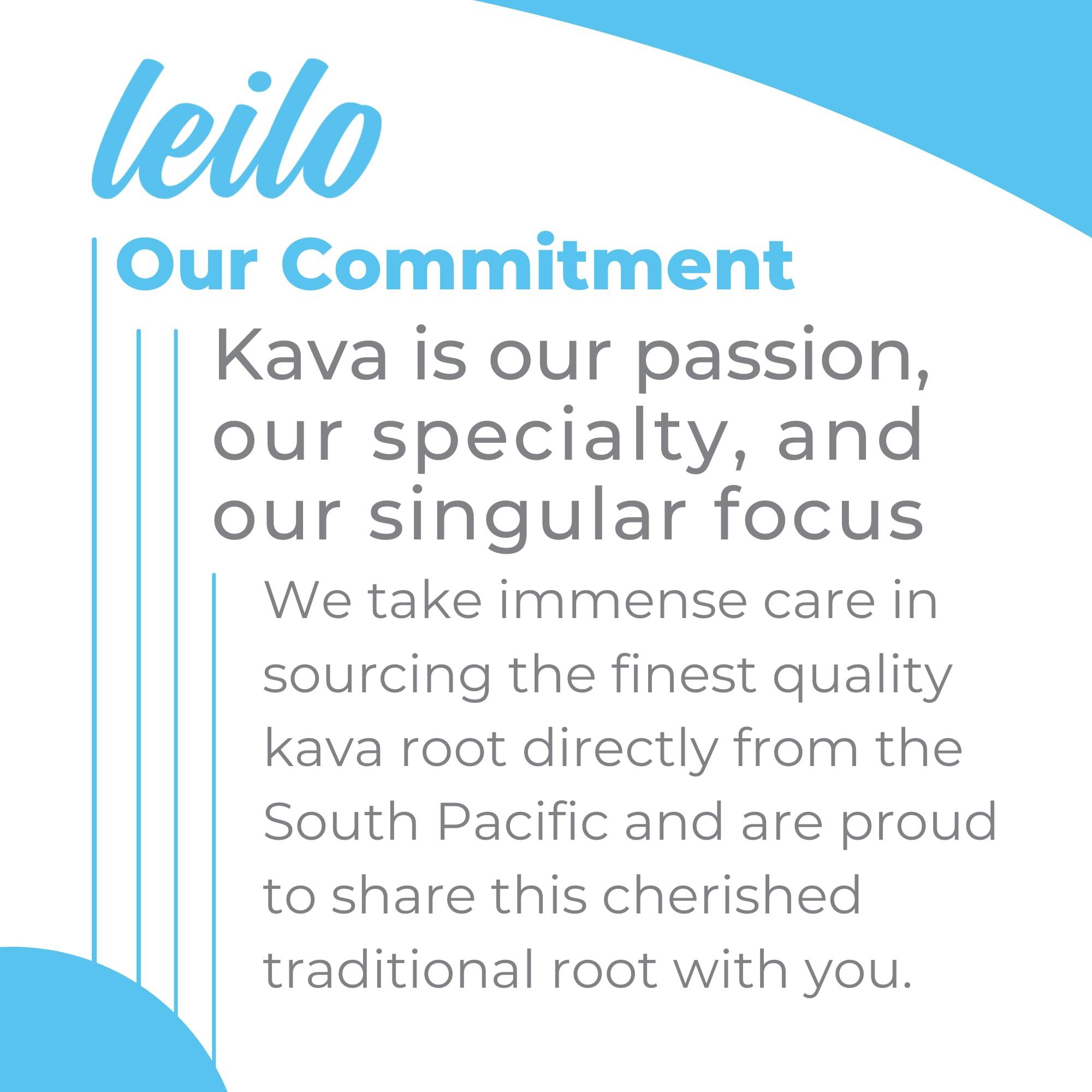 LEILO LEILO | Kava Powered Sparkling Relaxation Drink | Variety Sampler 6-Pack Non-ALC Calming Beverage Includes (3) Classic & (3) Mocktail Flavors | 12 fl oz Cans (Pack of 6)