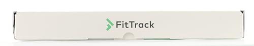 FitTrack FitTrack Dara Smart BMI Digital Scale - Measure Weight and Body Fat - Most Accurate Bluetooth Glass Bathroom Scale (Black)