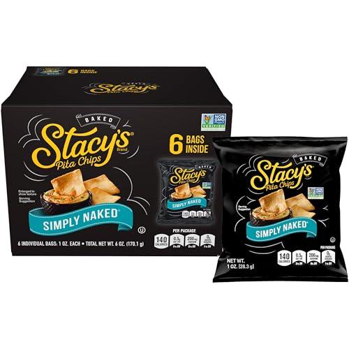 Stacy\'s Stacy\'s Pita Chips Simply Naked, 1 Oz