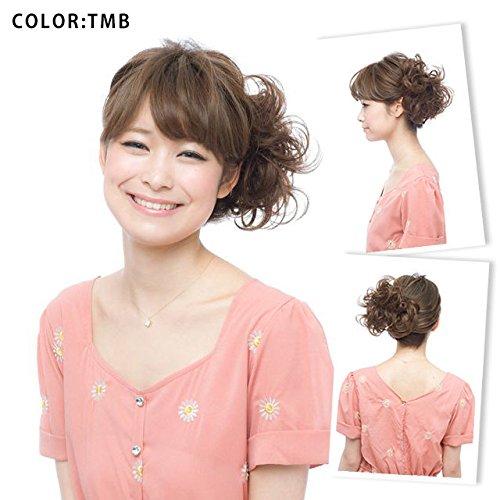 Prisila Prisila Priscilla Scrunchie Wig Round Curl VS-34 Heat Resistant TDM Daily Maroon