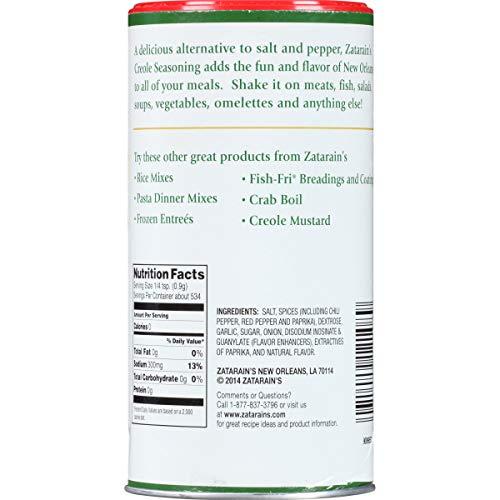 Zatarain's Zatarains Creole Seasoning 17 Ounce