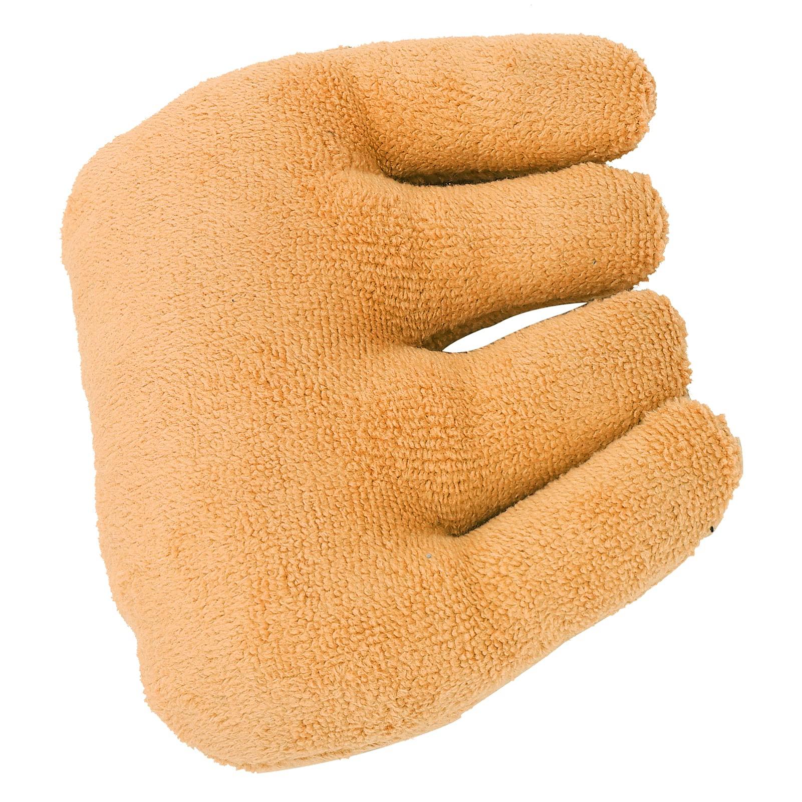 zjchao Palm Protector with Finger Contracture Cone with Finger Separator, Finger Separators Finger Splints Hand Contracture Cushion Palm Grips Finger Rehabilitation Training Device