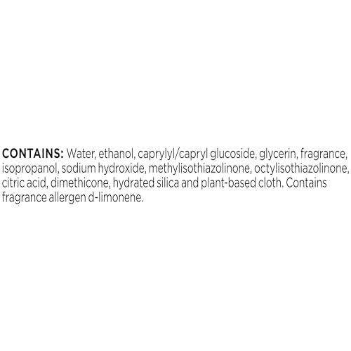 Clorox Clorox Free & Clear Compostable Cleaning Wipes, Light Lemon Scent, 75 Count (Package May Vary)