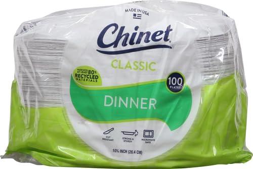 Chinet Chinet 10 3/8 Dinner Plate 100-count Box