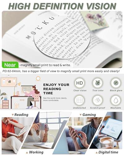 MARE AZZURO MARE AZZURO Oversized Reading Glasses 2.00 Women Large Square Readers 100 125 150 175 200 225 250 275 300 350 400 500 600 (Red, 2.0)