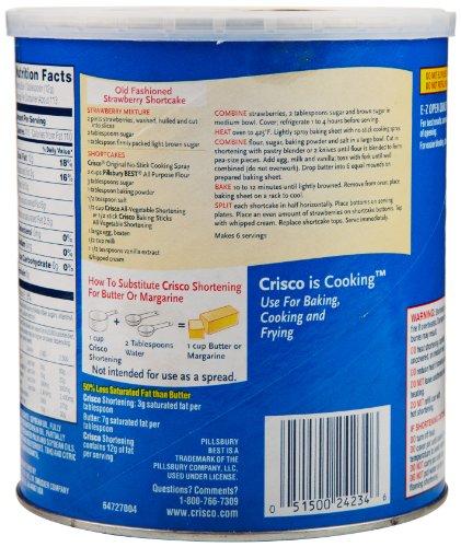 Crisco Crisco, All-Vegetable Shortening, 48 oz