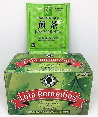 KINO Lola Remedios Syrup (12 Packs/Box) with Free OSK Japan Green Tea Sampler