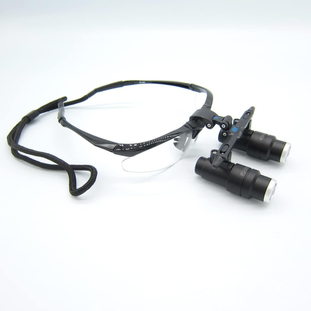 NSKI 4.0X Binocular Loupes Magnifying Glasses FD-501K High Glasses Loupes Protective Spectacles Glasses