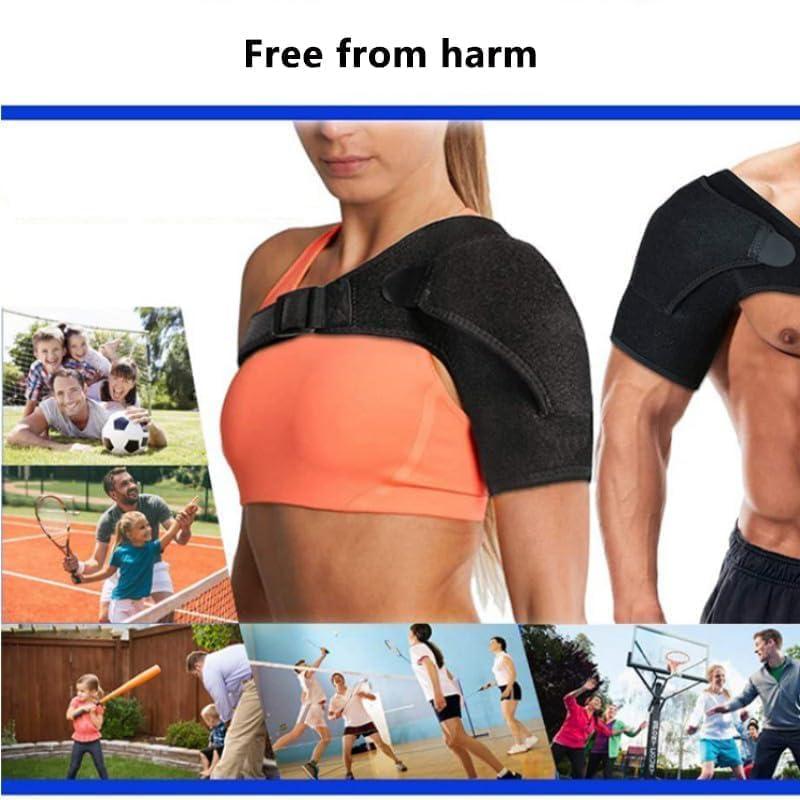 ZHOOCAI ZHOOCAI Age Relief Shoulder Brace, Kinetix Gear Shoulder Brace, Agerelief Orthopedic Compression Shoulder Brace, Rotator Cuff Shoulder Brace, Age Relief Shoulder Brace (2pcs)