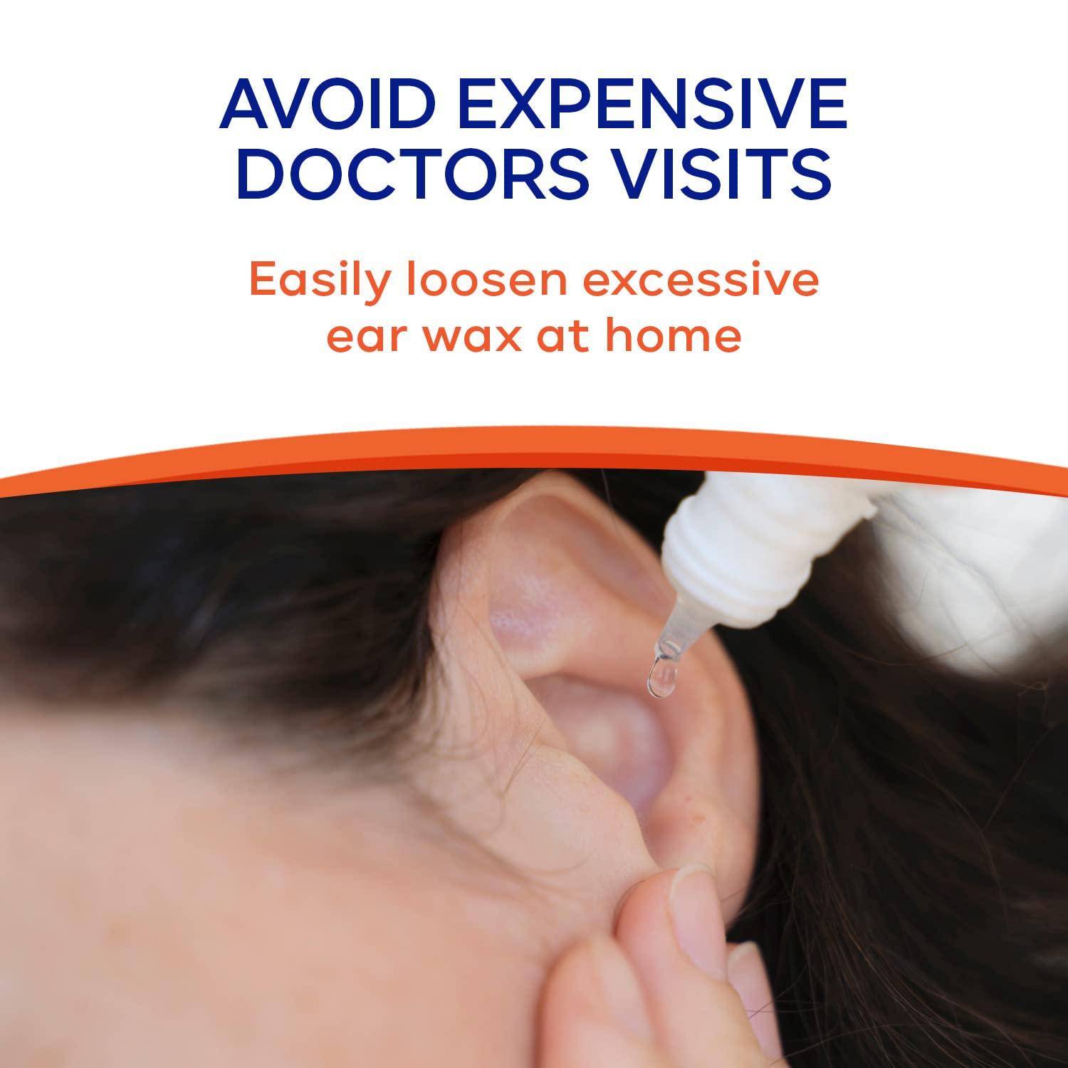 waxBgone WaxBgone Ear Wax Removal Drops - Dissolves Ear Wax with Gentle Foaming Action - Safe and Effective Wax Softening Ear Drops - Aids Irrigation of Clogged Ears for Adults and Kids - 0.5 Fl. Oz.Bottle