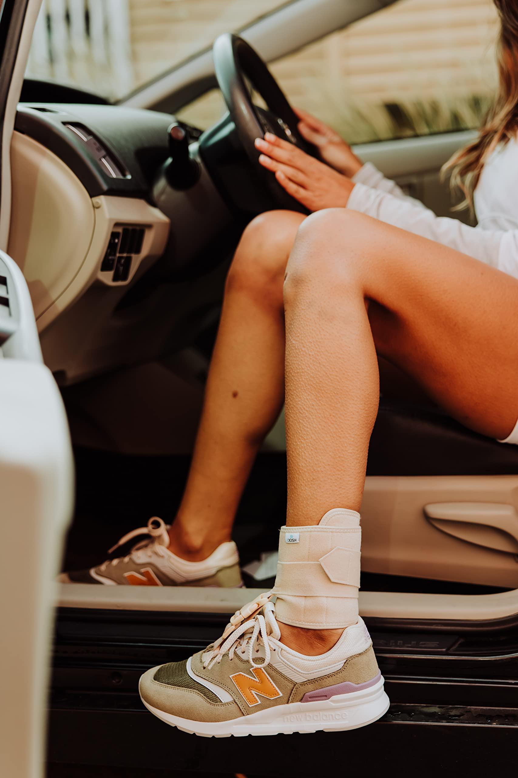 Dosh Dosh AFO Foot Drop Brace - Drop Foot Brace for Walking - AFO - Unisex (Beige)