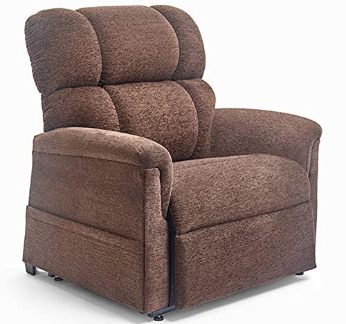 Golden Technologies Golden Technologies Comforter Series PR-531-LAR Large PR531 375 lb. Weight Capacity 3 Position Power Lift Chair Recliner - Oxford Blue Fabric