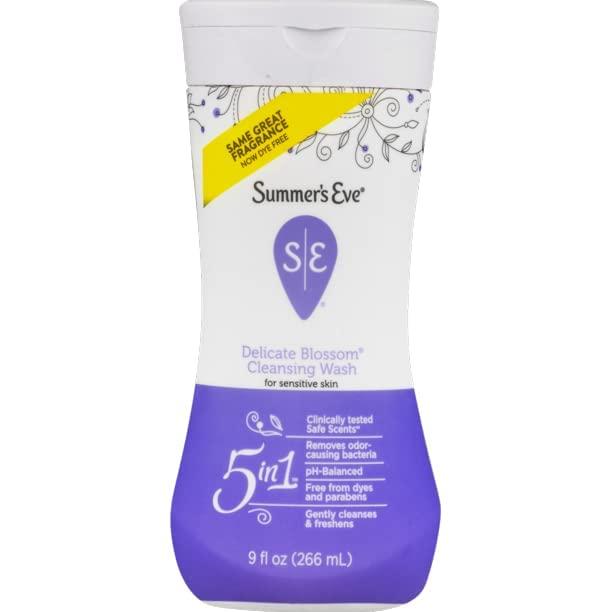 Summer's Eve Summer's Eve Feminine Wash Sensitive Skin, Delicate Blossom 9 oz