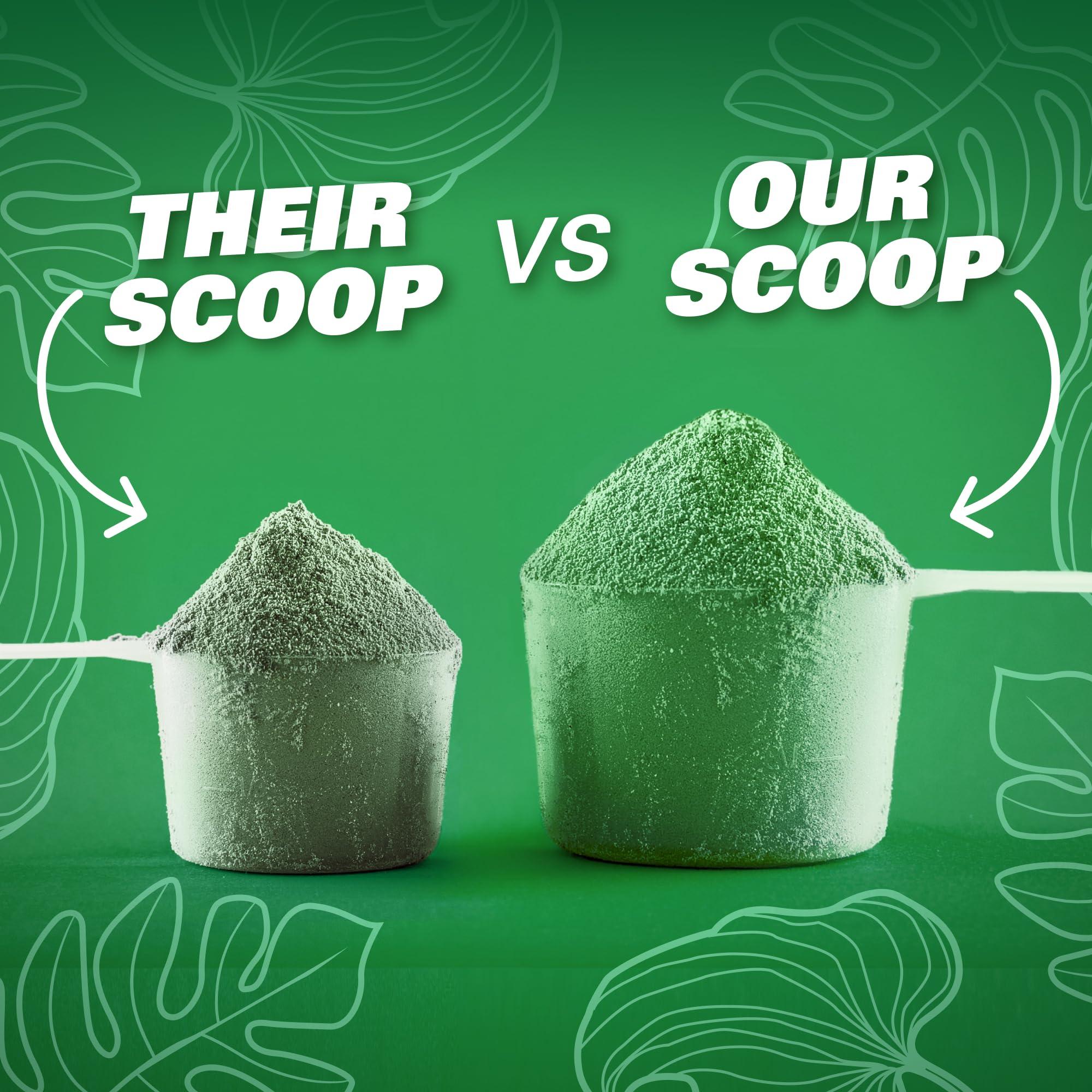 EHP Labs EHPlabs OxyGreens Super Greens Powder - Spirulina & Chlorella Superfood, Green Juice Powder & Greens Supplements with Prebiotic Fibre, Antioxidants & Immunity Support, 30 Serves (Strawberry Margarita)