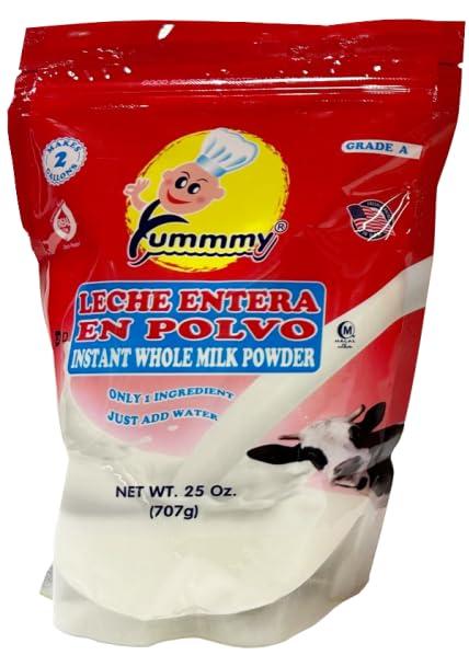 Yummmy Whole Milk Instant Powder 11 0z, Kosher certified, Halal certified, Product of USA